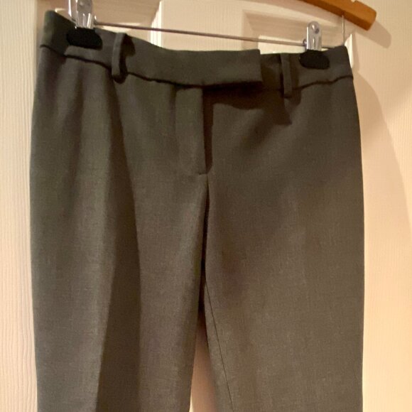 Talbots Signature Heather Gray Straight Leg Dress Pants ~ Sz 2 Petite ~ Quality! - Picture 1 of 5